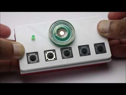 How To Make Mini Electronic Piano using Arduino