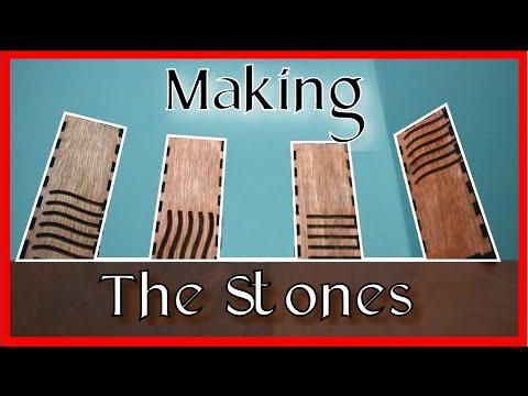 How To Make The Fifth Element Stones || Using a Laser Cutter