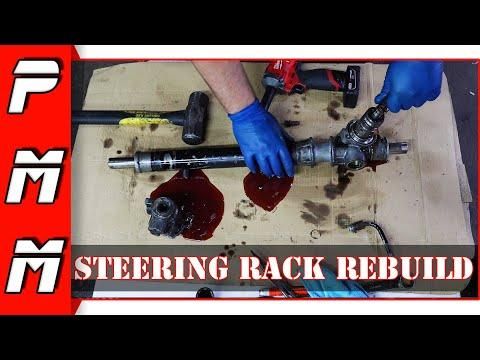How To rebuild a power steering rack | MA70 MK3 Supra