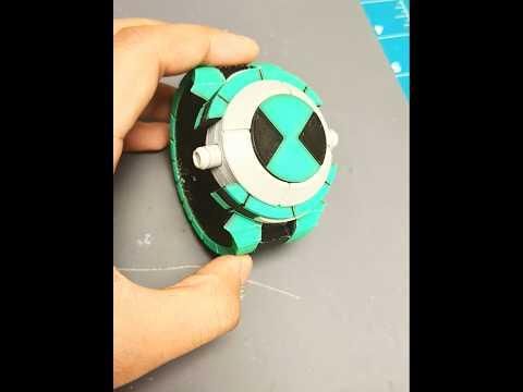 How to 3D Print a Wearable Omnitrix Watch #shorts #youtubeshorts #shortsfeed