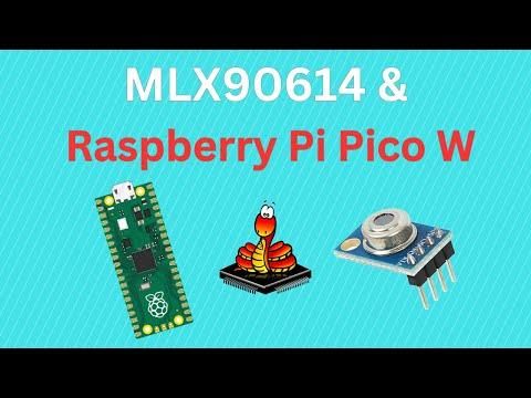 How to Connect MLX90614 Infrared Thermometer to Raspberry Pi Pico W: MicroPython Tutorial!