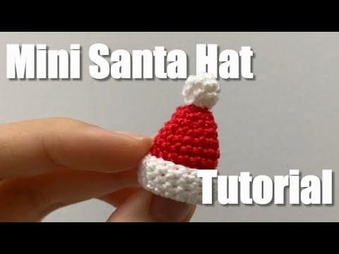 How to Crochet a Santa Hat | Easy Step-by-Step Tutorial for Beginners