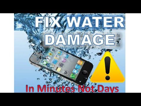 How to Fix a Wet  Cell Phone in Minutes not Days
