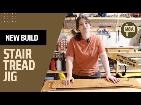 How to Make A Stair Tread Jig (Quick &amp; Easy!)