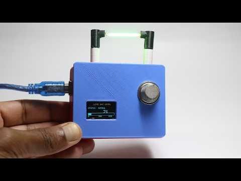 How to Make Mini Gas Leakage Alert System Using Arduino | Cool Arduino Ideas