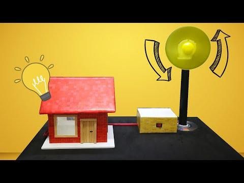 How to Make a Wind Tubrine Model with Recycled Materials