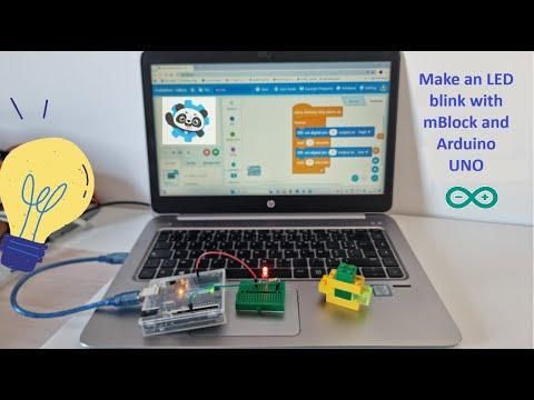 How to Make an LED Blink With MBlock and Arduino UNO &ndash; A Fun Project for Kids