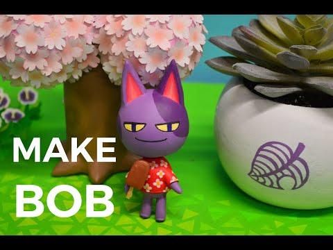 How to make Bob (Animal Crossing) with air dry clay