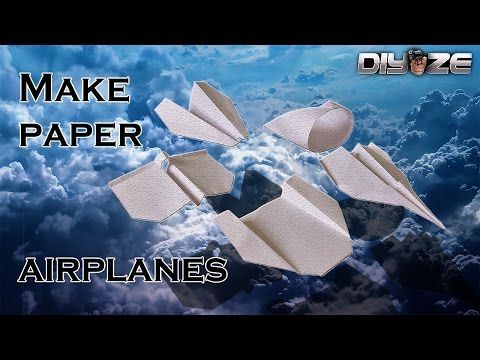 How to make paper airplanes 5 Easy paper planes