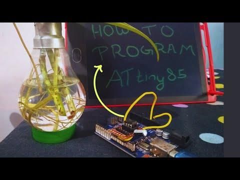 How to program attiny85 #attiny85| VinVout