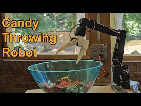I Built a Candy-Throwing Robot Arm