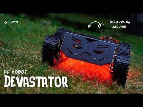 I Made a ROBOT TANK with Arduino