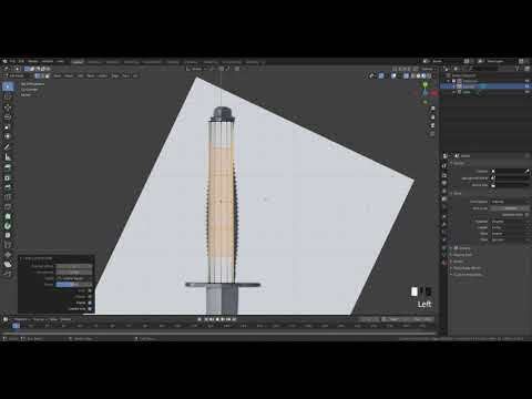 Instructables - Creating knife handle