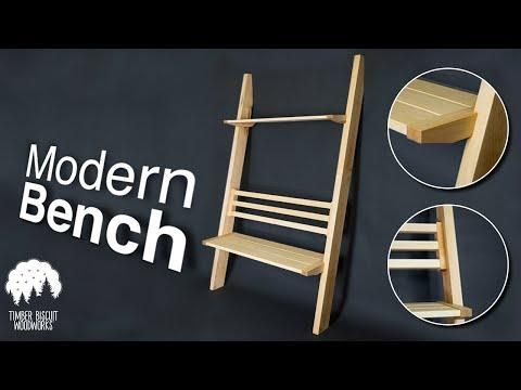 Japanese Inspired Wall Bench | How To Build