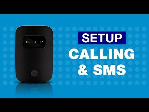 JioFi - How to Setup Calling &amp;amp; SMS from your 2G, 3G and 4G Smartphones | Reliance Jio