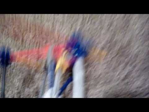 K'nex ball machine element: The Bounce Fall