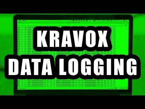 Kravox Data Stream Visualization - three nrf24l01 send data to one host