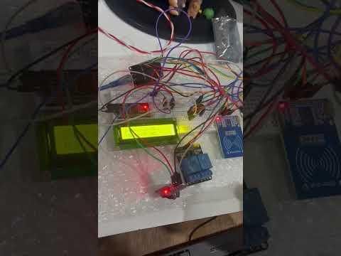 LAB Testing video of water dispensing based on ESP32