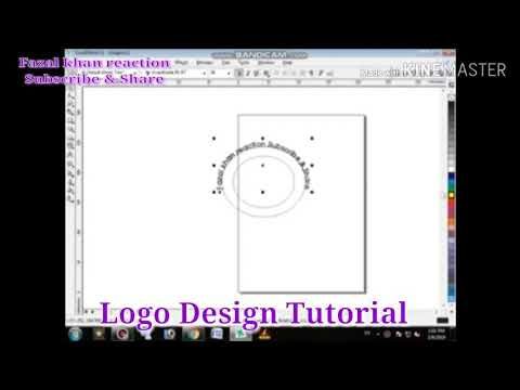 Logo Design - Coral draw - Tutorial in English