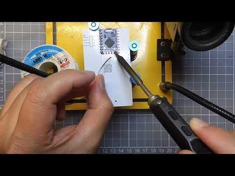 MINTIA Keyboard part 3 soldering work