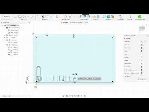 MINTIA Keyboard part 4 3D design enclosure