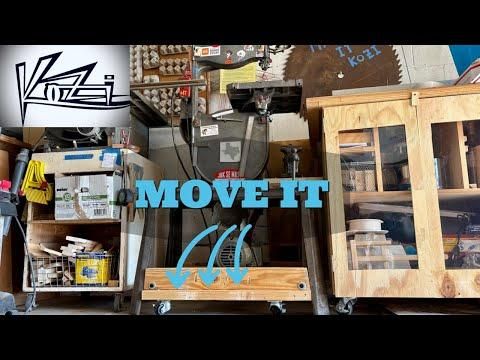 Making my Bandsaw Mobile