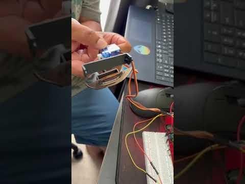 Mechatronics - Servo motor testing(Jaw&amp;Eyebrow)