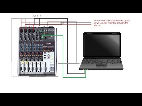 Multitrack recording with Behringer XENYX 1204 USB