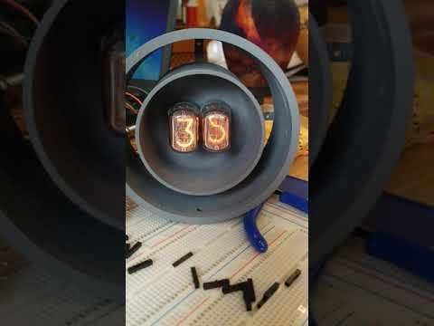 Nixie speedometer