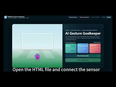 No Controller &mdash; Save Penalties with Hand Gestures! AI Goalkeeper Challenge