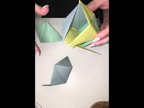 ORIGAMI CUBE ASSEMBLY