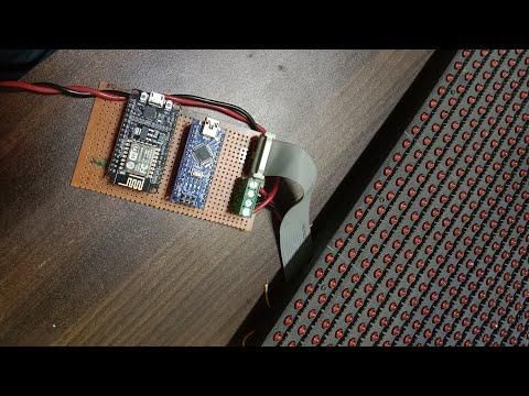 P10 LED Display WiFi Controller Board