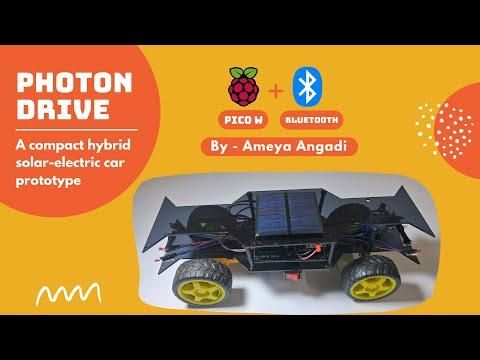 Photon Drive &ndash; IoT Solar-Powered Car | Smart Bluetooth Car | Raspberry Pi Pico W | JLCPCB