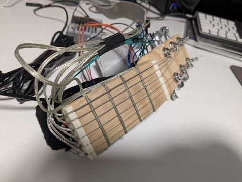 Playing Notes on the Guitar MIDI Controller