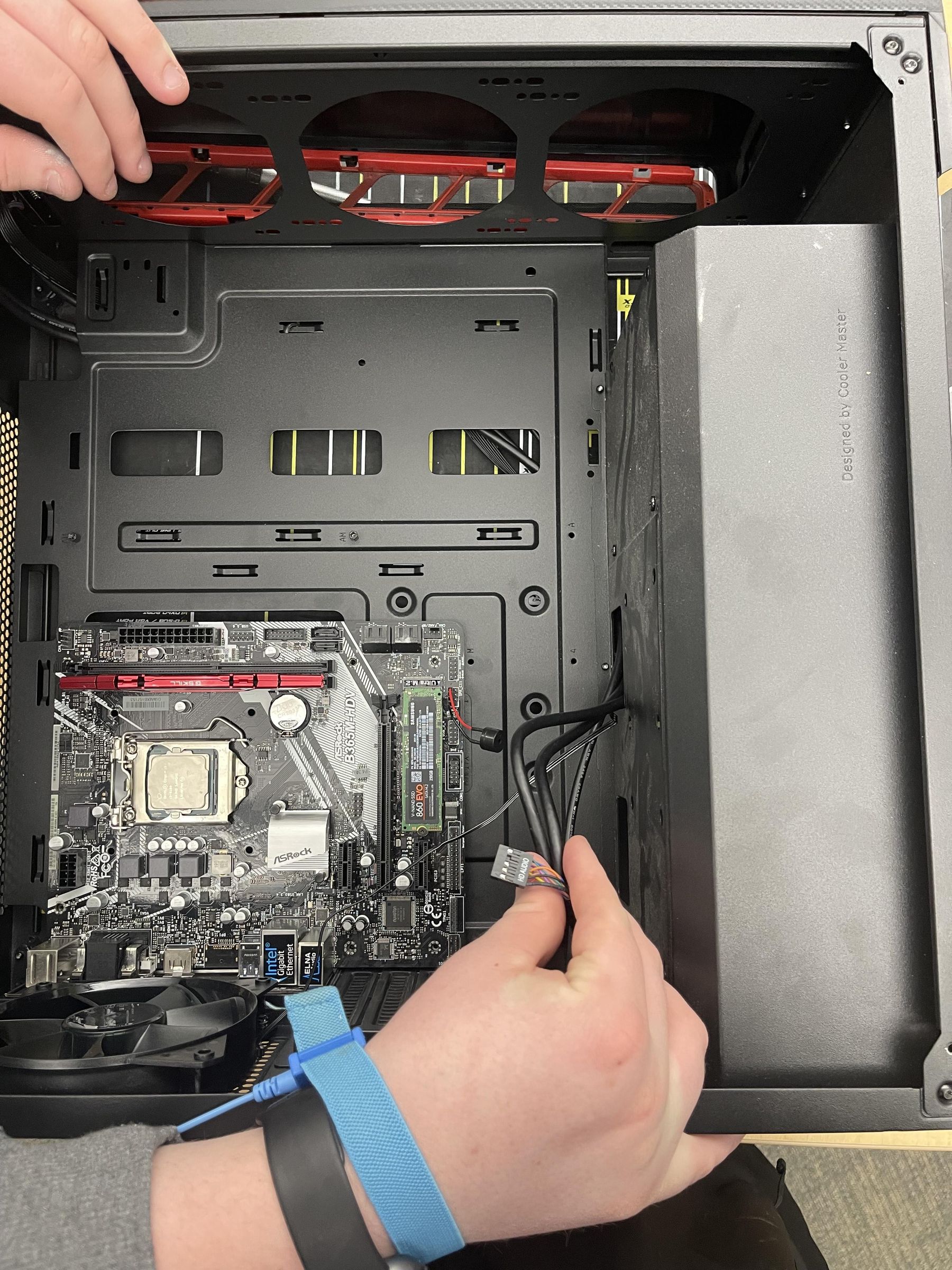 Plugging in the case.jpeg