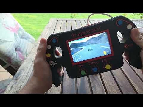 Racing in SuperTuxKart