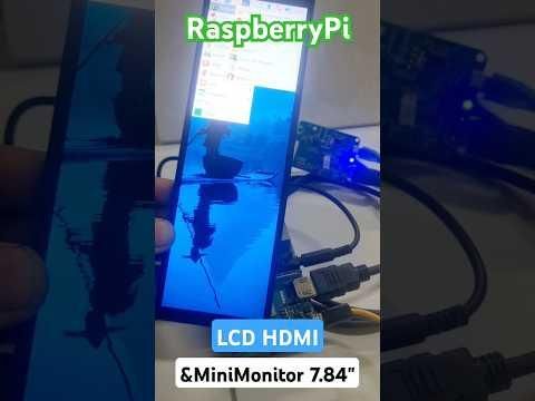 RaspberryPi &amp; MiniMonitor 7.84" #trending #ips