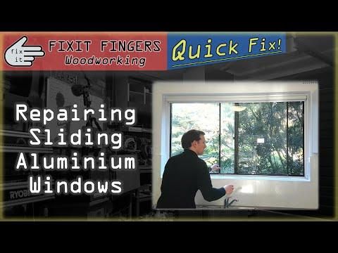 Repair Sliding Aluminium Window Tracks