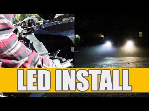 Replace 2016-2018 Dodge Ram 1500 High Low Beam Headlights w/ LED Bulbs