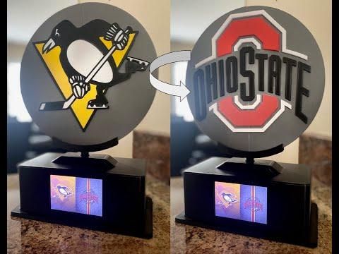 Rotating Sign LCD Display