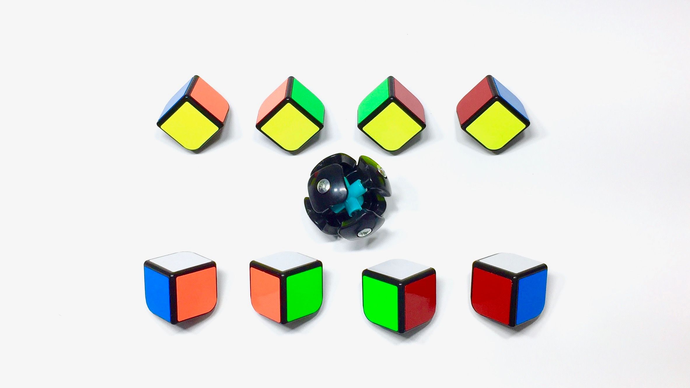 Rubik's Cube 2x2 Dissasembled.jpg