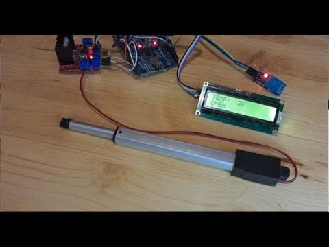 Set Temperature, Actuator Responds &ndash; Arduino LCD Shows Live Temp &amp; Status