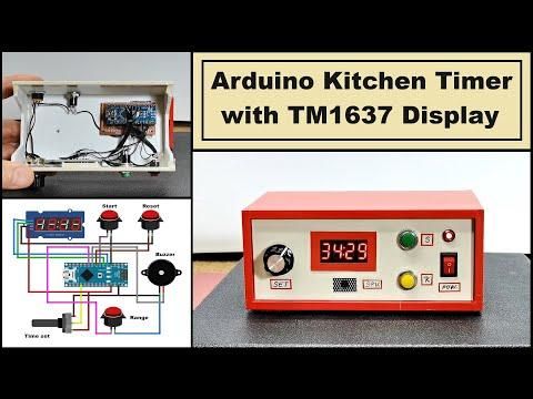 Simple &amp; Versatile Arduino Kitchen Timer with TM1637 Display