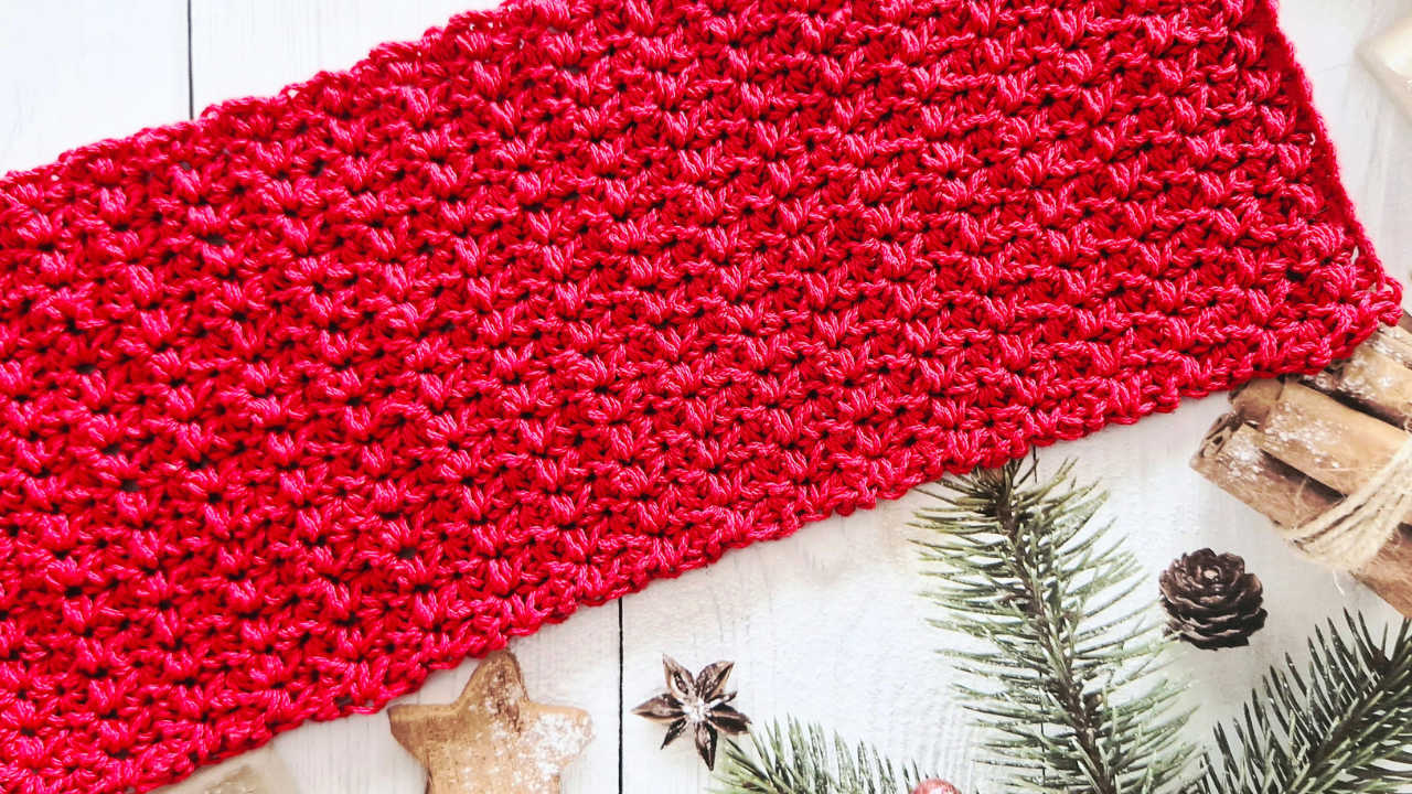 Simple Rustic Christmas Crochet Table Runner.png
