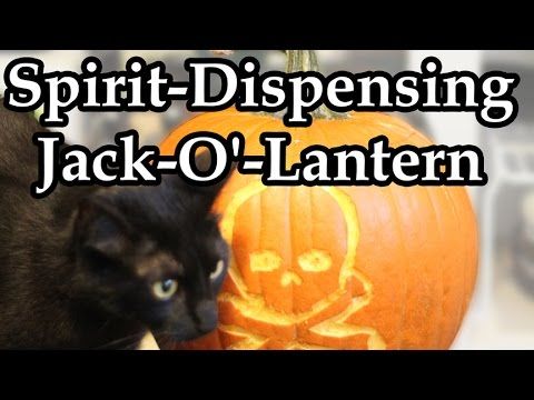 Spirit Dispensing Jack-O'-Lantern