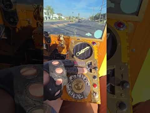 Steampunk GPS Device on a Road Test