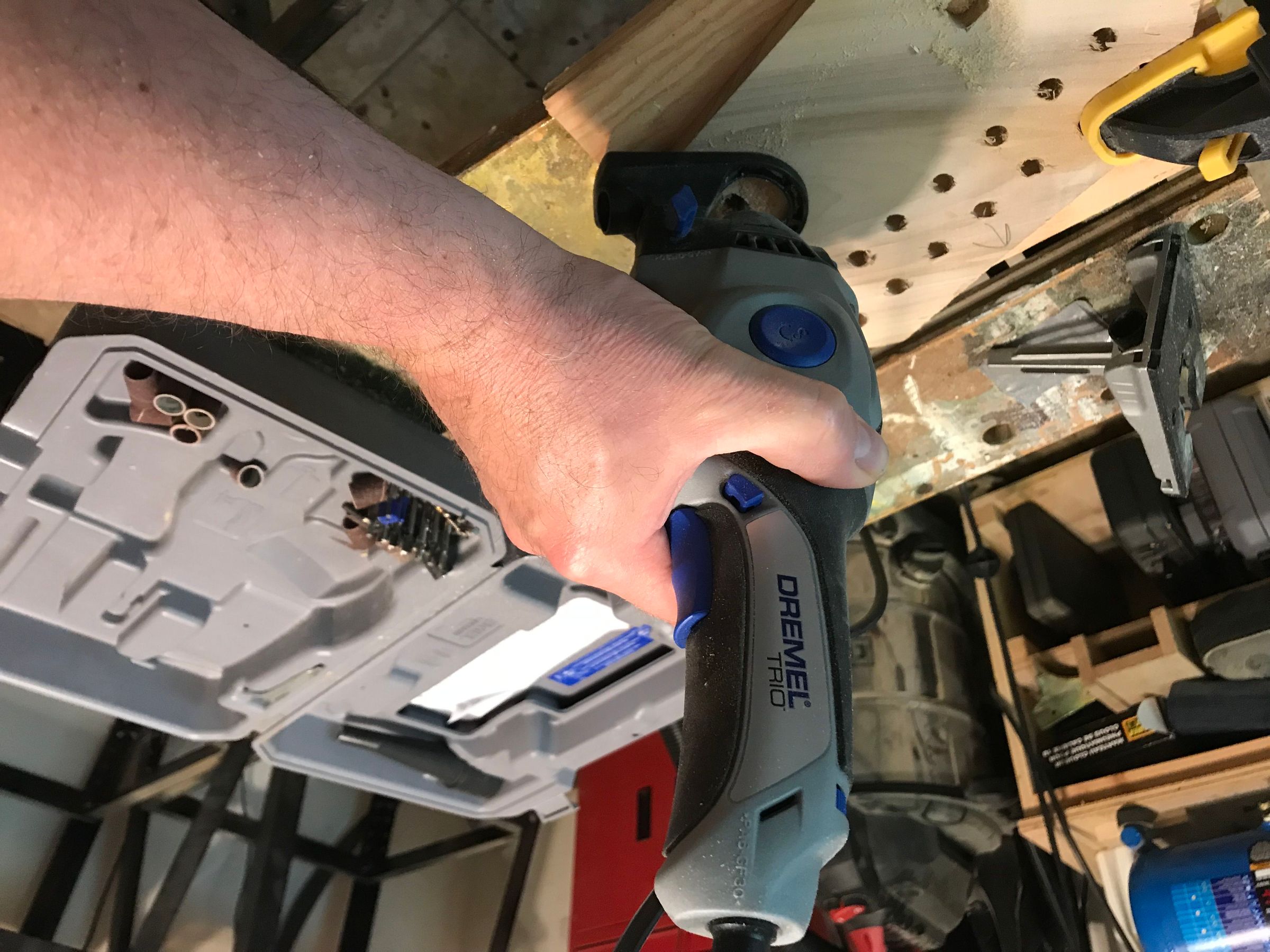 Step 14h - enlarging the useb port.JPG
