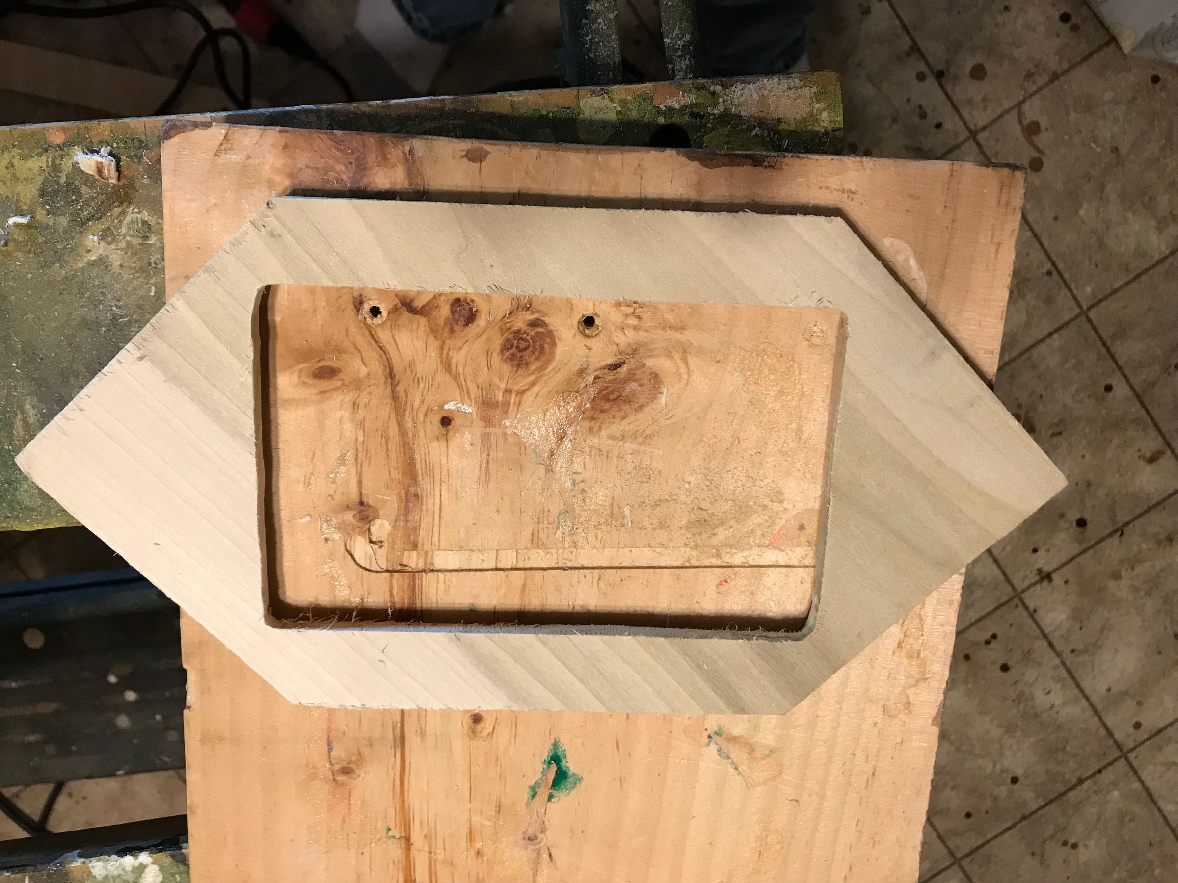 Step 2c - Screen opening from the front.JPG