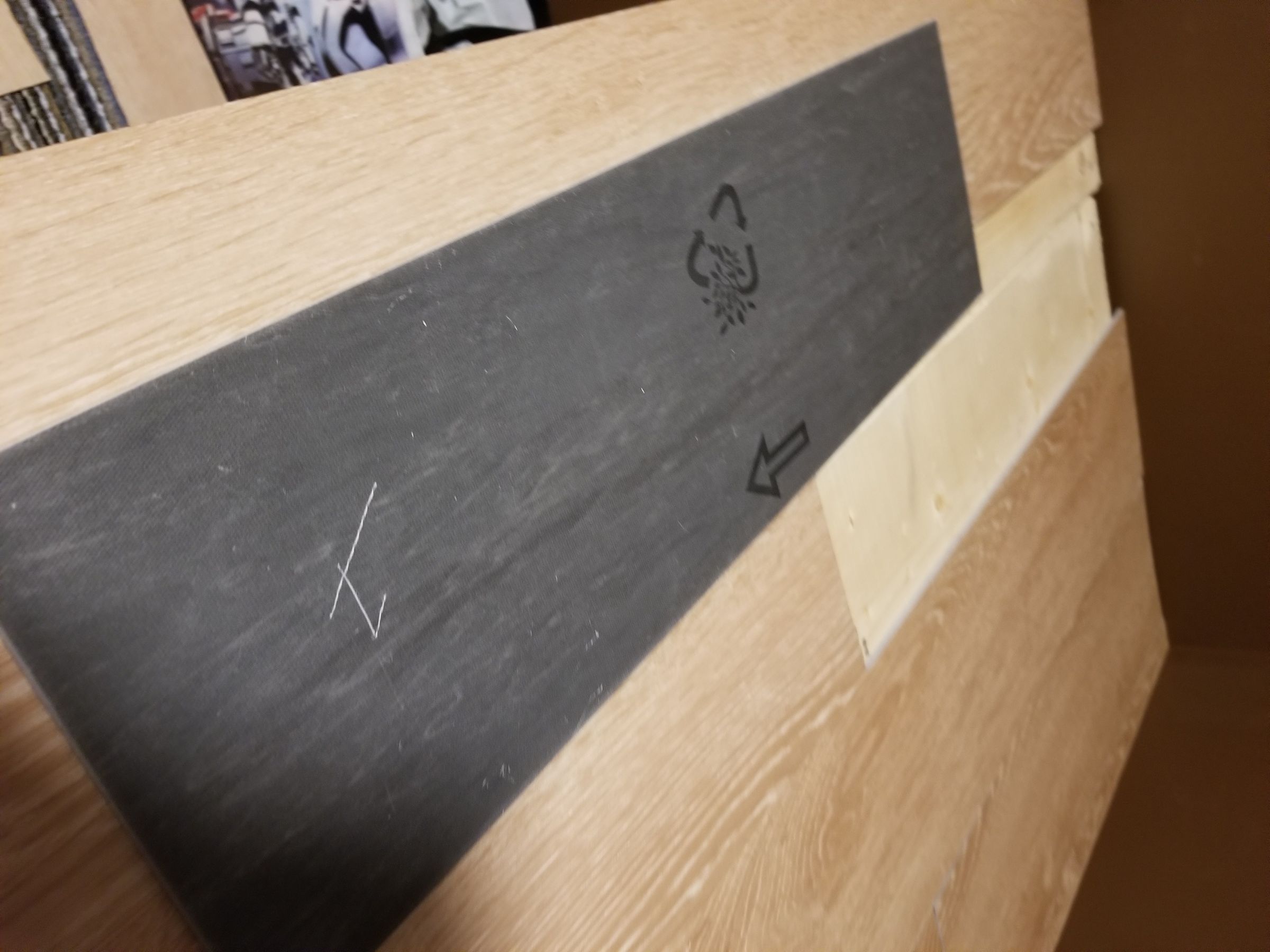 Studio scratch numbers into back vinyl after dry fit.jpg