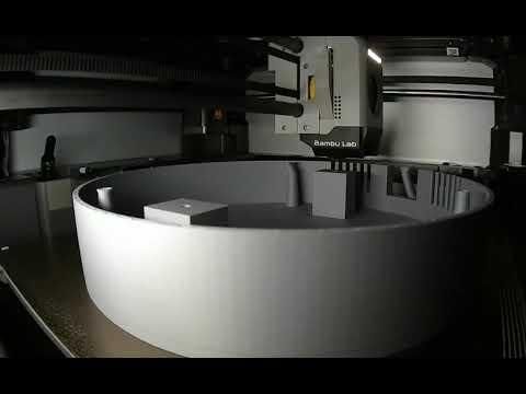 SwarmTurret Base 3D Print Timelapse